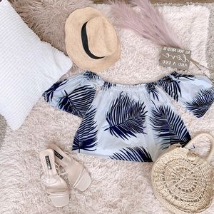 SOLD-Summer Off-the-shoulder Top